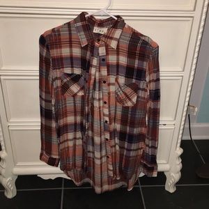 Plaid Button Up